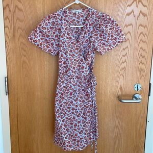 Madewell wrap dress